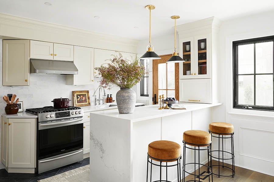 Rashida Banks Kitchen Renovation Project with Andersen Entry Door