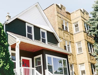 Yellow Brick Home Exterior