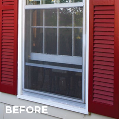 100 Series Replacement Windows Before/After