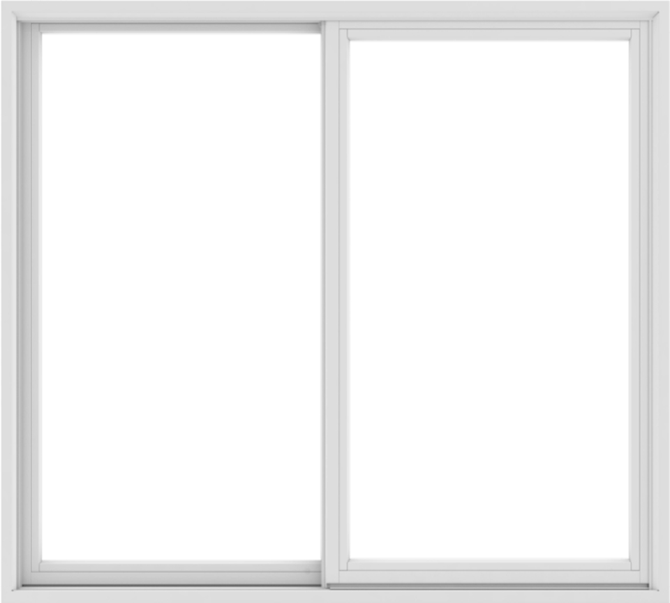 andersen exterior white gliding window