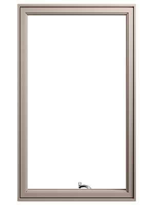 Sandtone 400 Series Casement window exterior