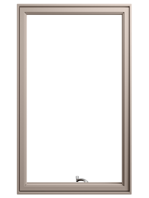 Sandtone 400 Series Casement window exterior