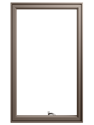 Terratone 400 Series Casement window exterior