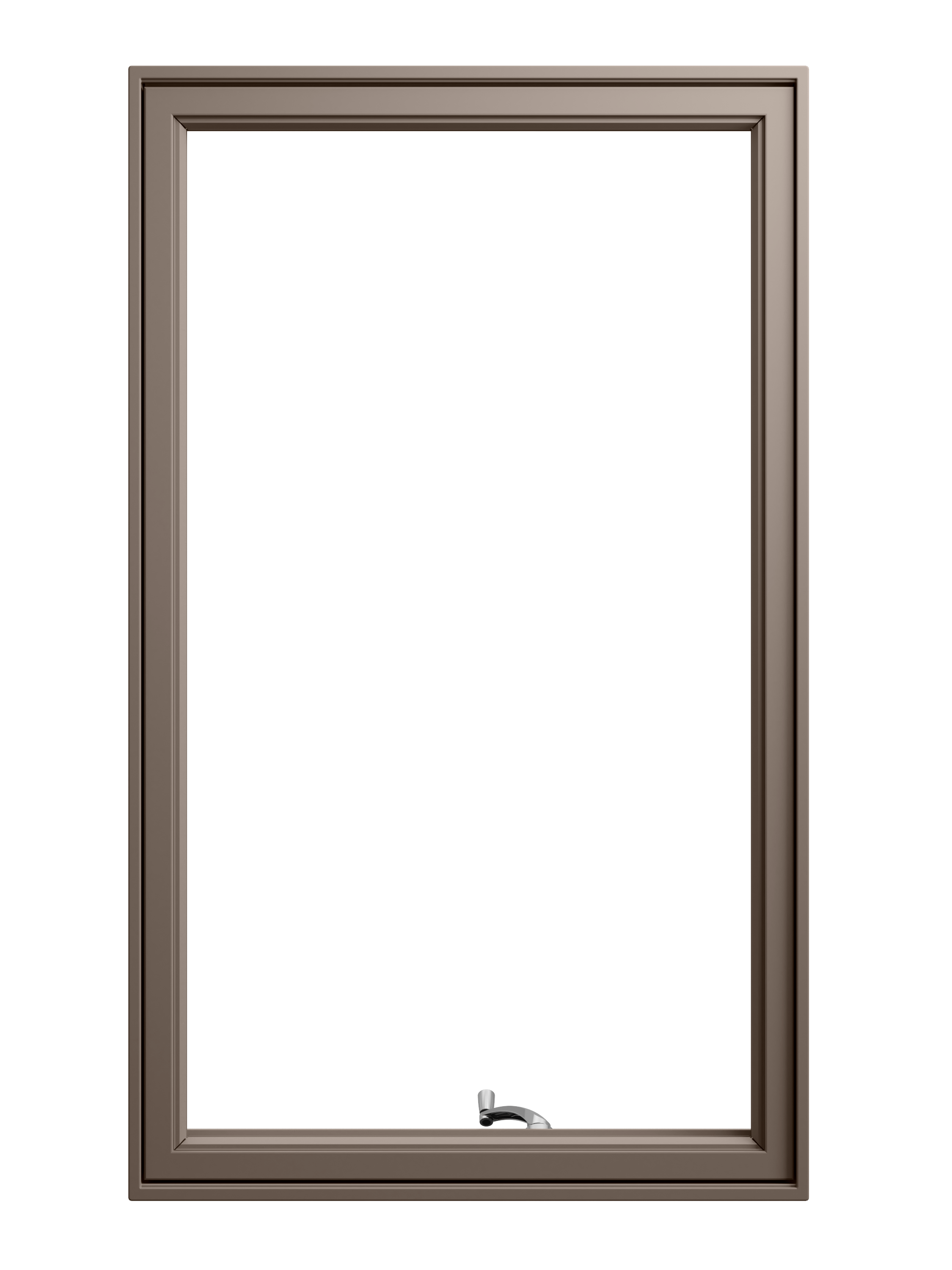 andersen casement window in terratone color
