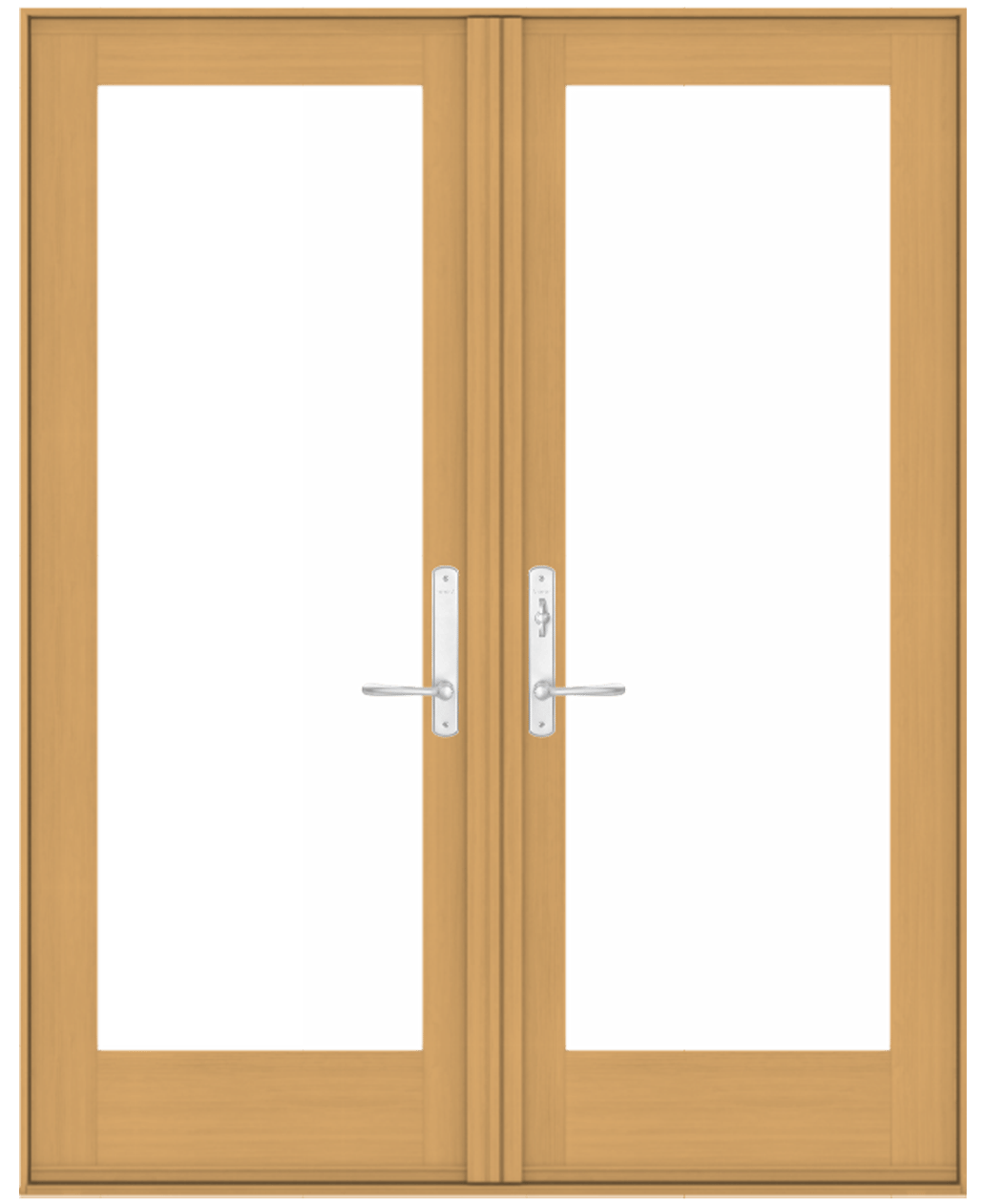 french patio door in pine
