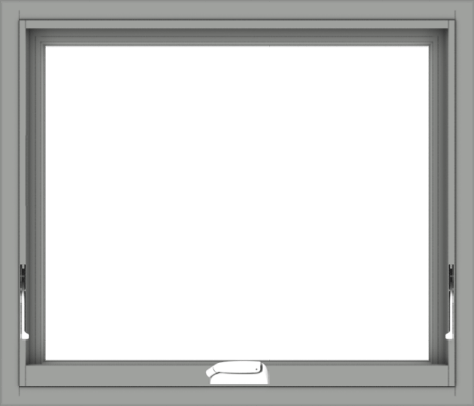 andersen awning e-series window in dove grey