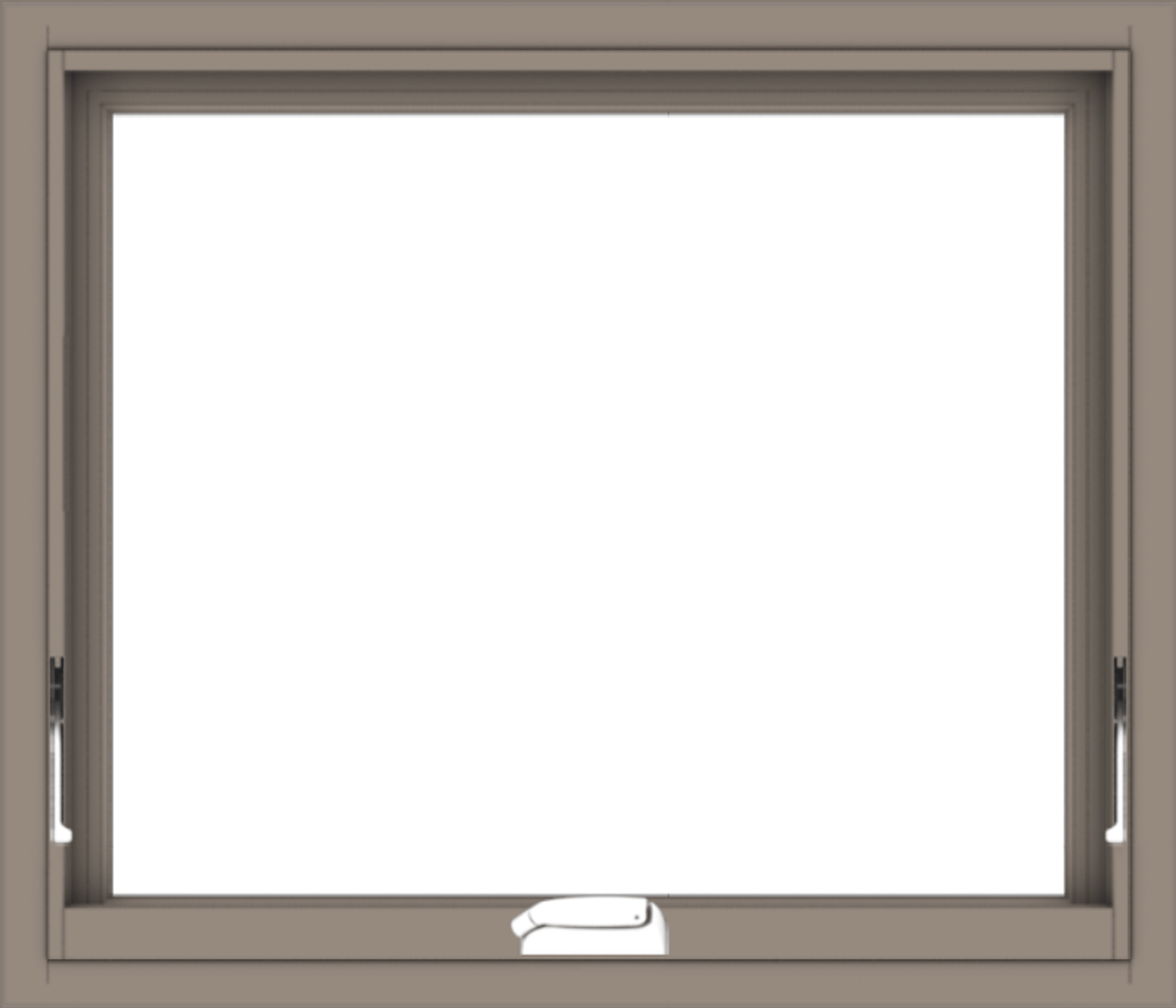 andersen awning e-series window in sandtone