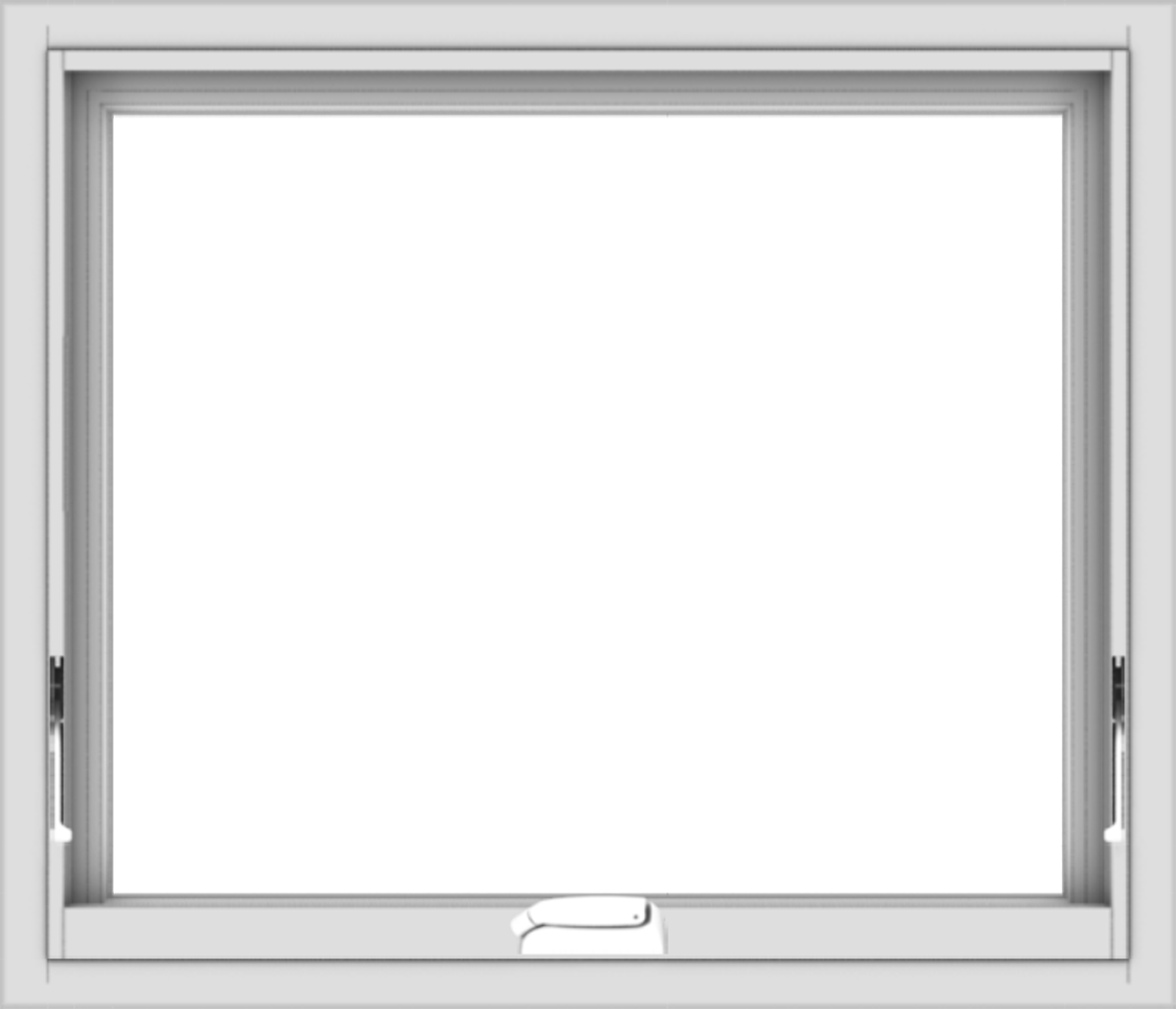 andersen awning e-series window in white