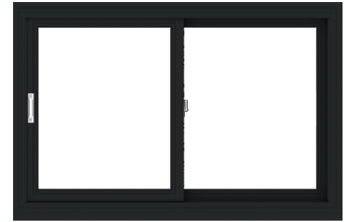andersen e series gliding window with black trim