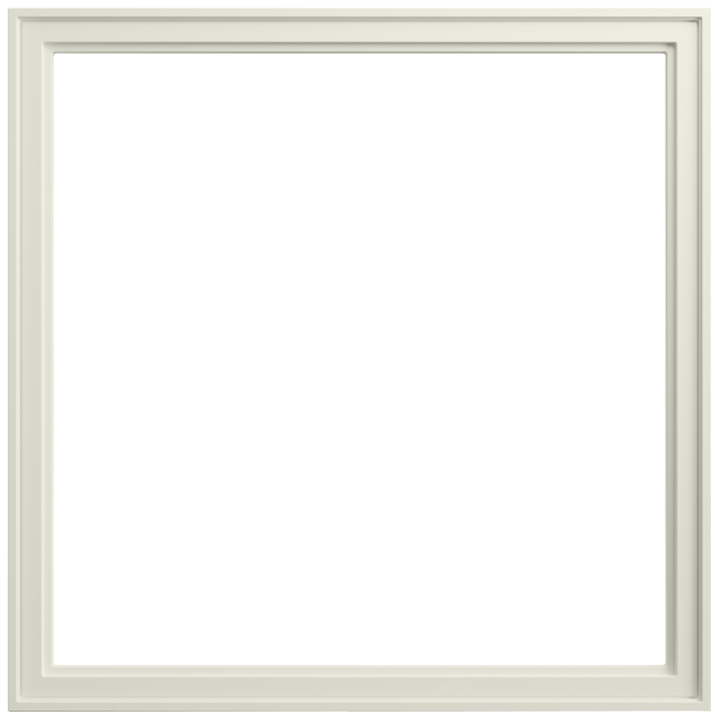 andersen e series picture window with white frame