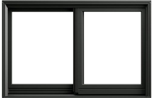 andersen exterior black gliding window