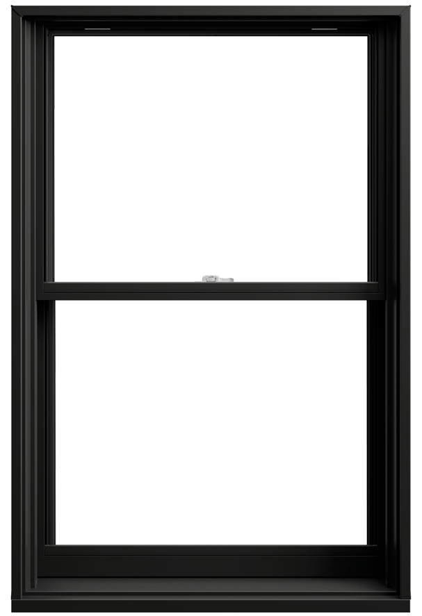 andersen tilt wash double hung exterior black window