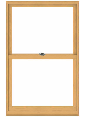andersen interior natural pine woodwright double hung window