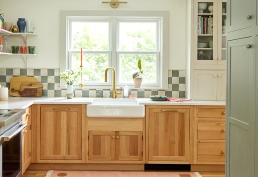 before and after kitchen window replacement