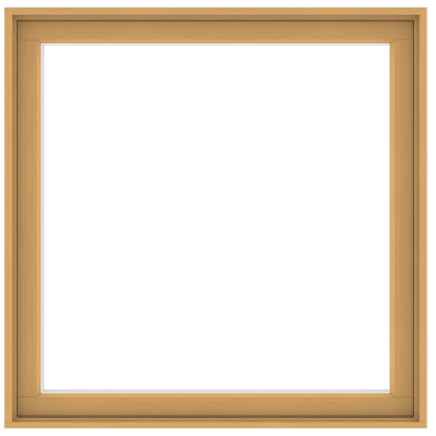 400 Series Picture window wood interior product shot