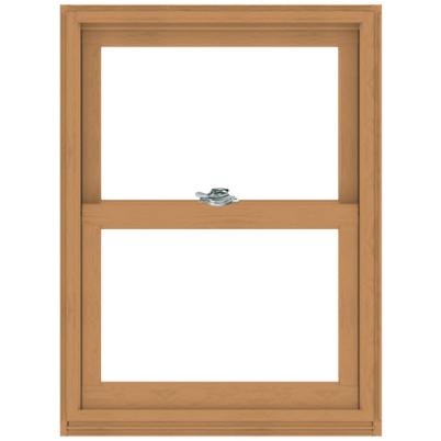 A-Series Double-hung window wood interior product shot