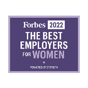 Forbes Best Employers for Women Logo