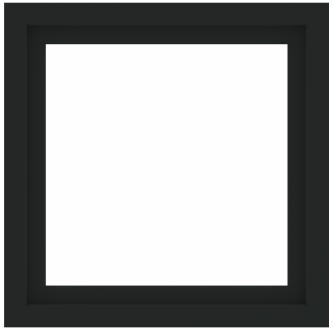 interior image of black framed andersen window